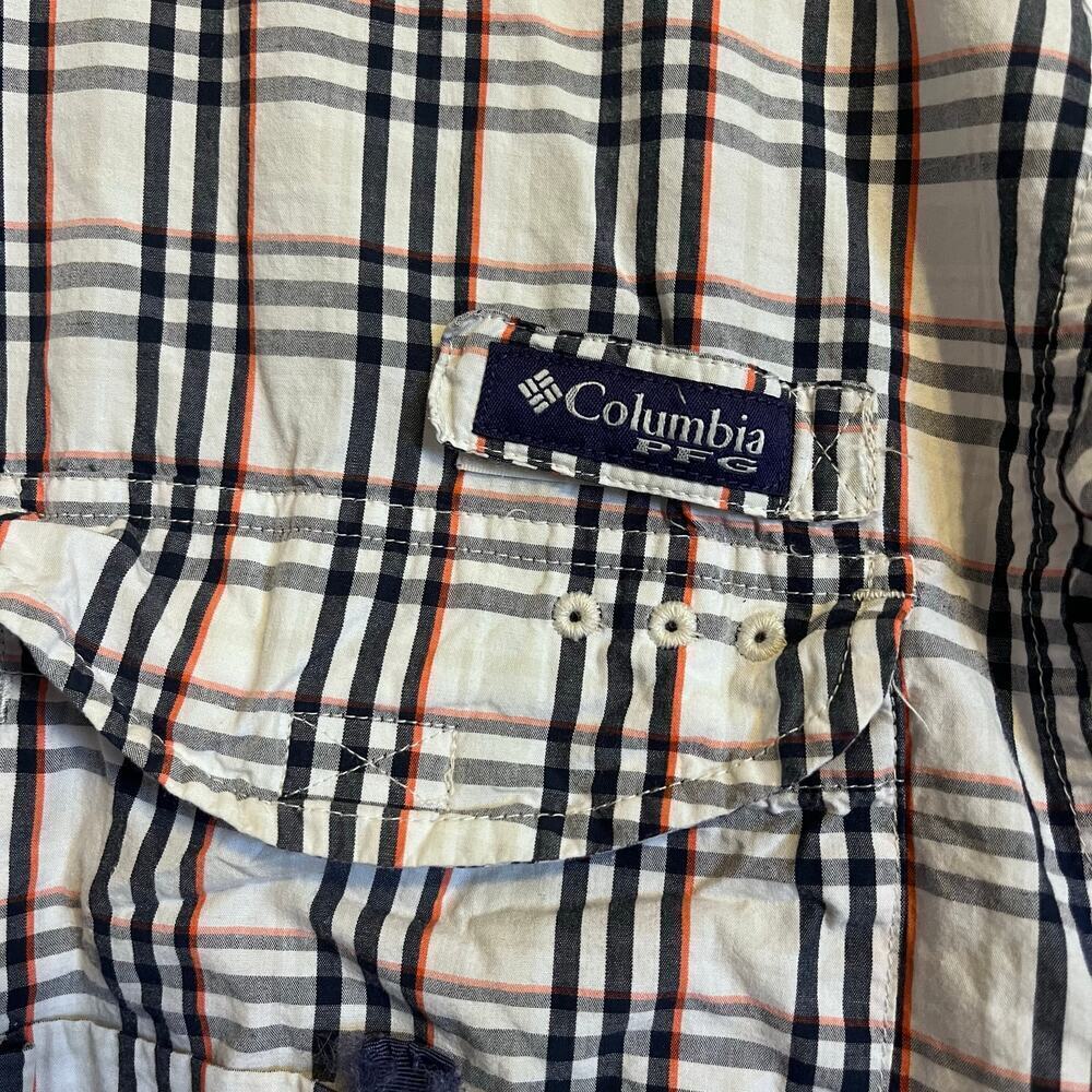Super Bonehead/Columbia- PFG Plaid Shirt with Auburn Tiger logo - Picture 14 of 14